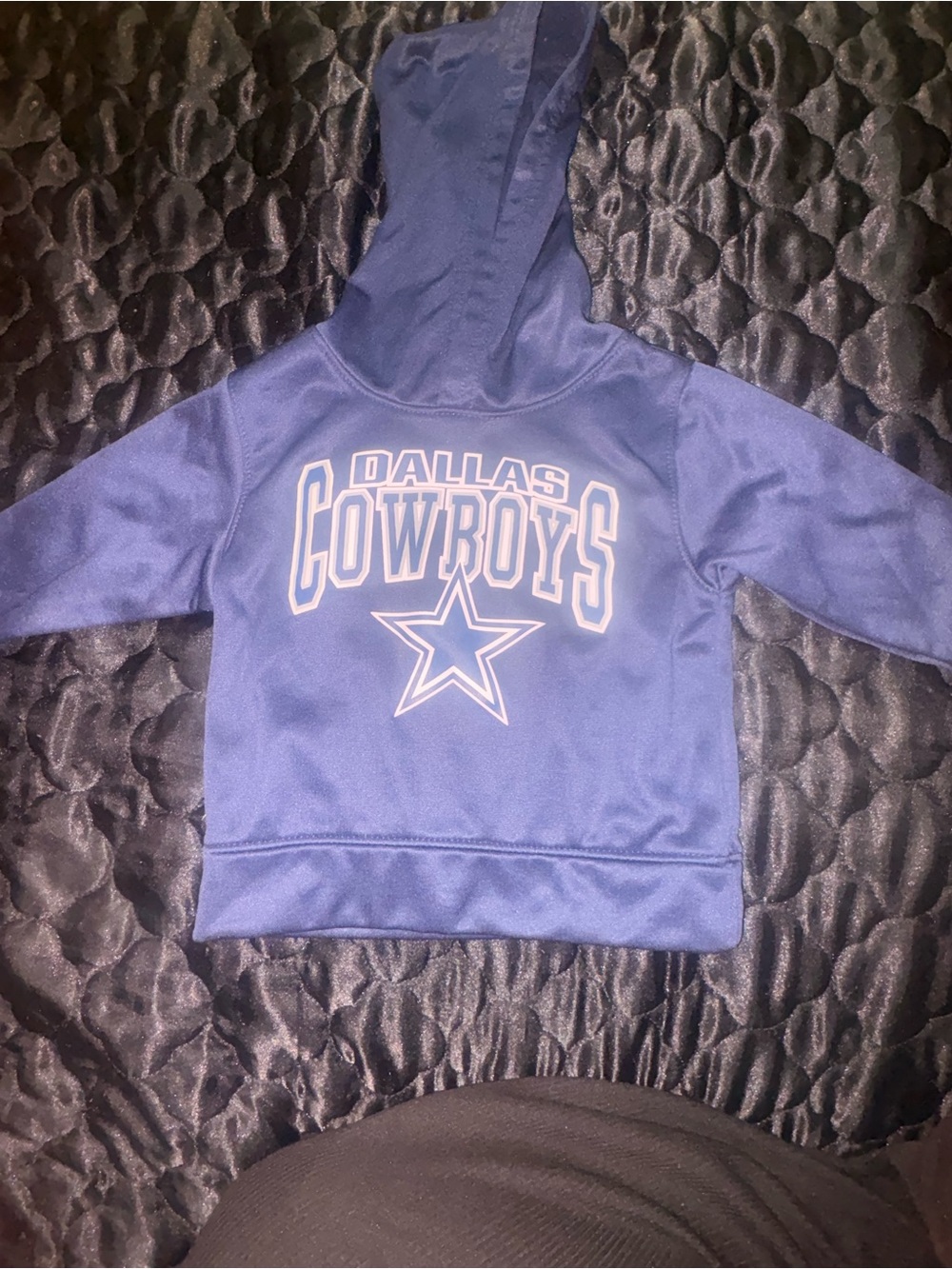 NFL Dallas Cowboys Kids Navy Blue Hoodie with Star Logo